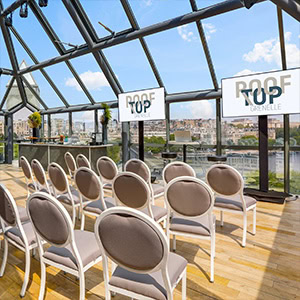 Conférence de presse rooftop paris