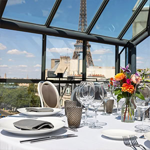 Déjeuner rooftop paris