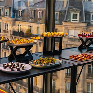 Cocktail rooftop paris