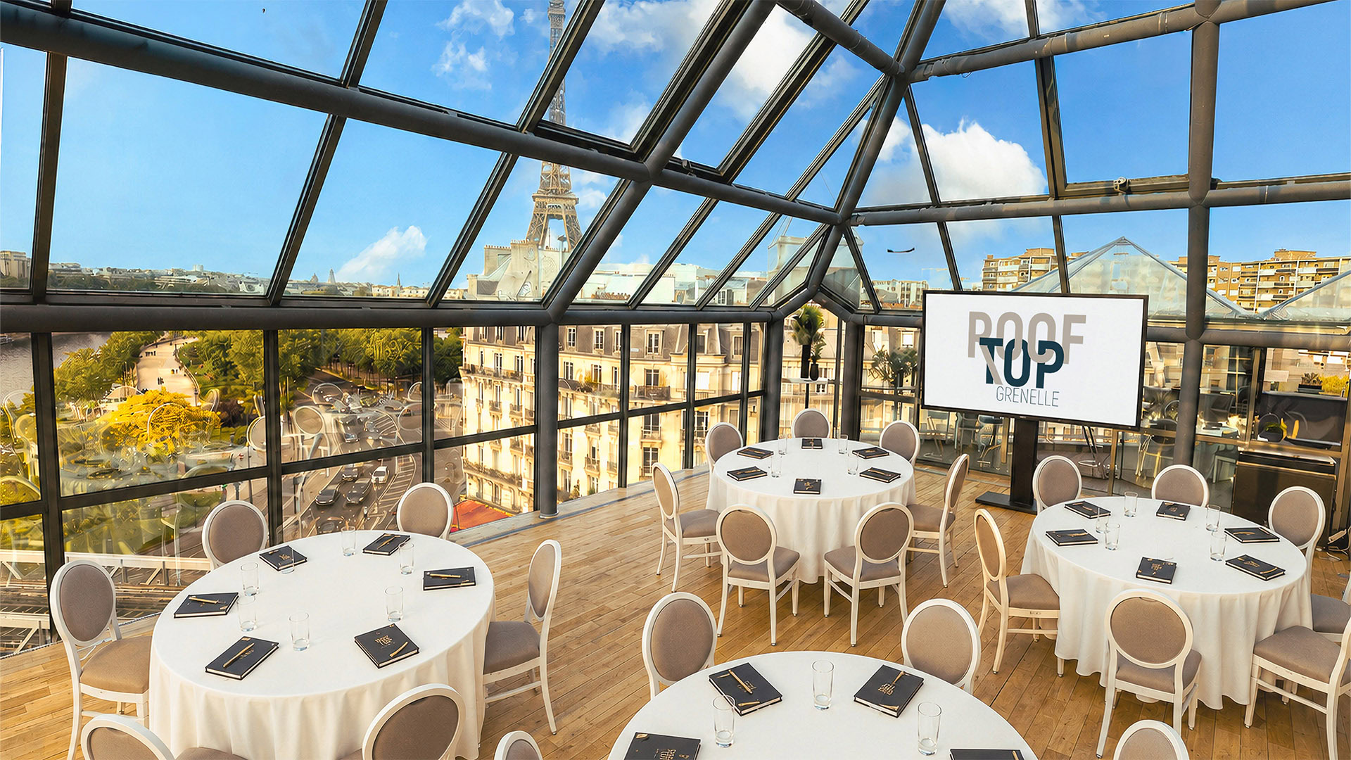 Conference de presse rooftop paris grenelle