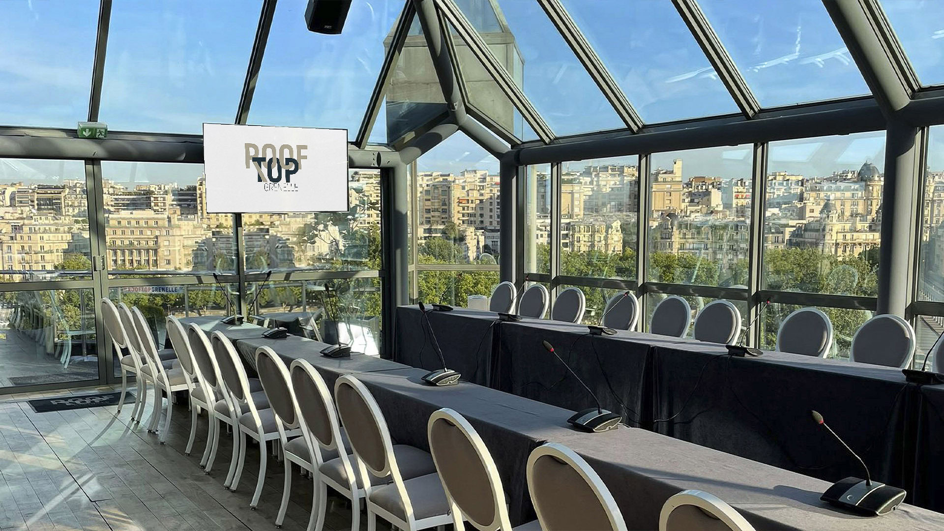 Conference de presse rooftop paris grenelle