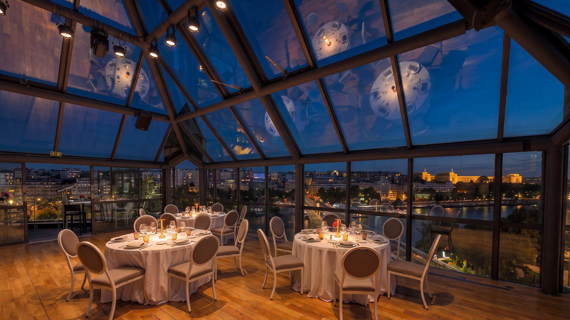 Dejeuner rooftop paris grenelle