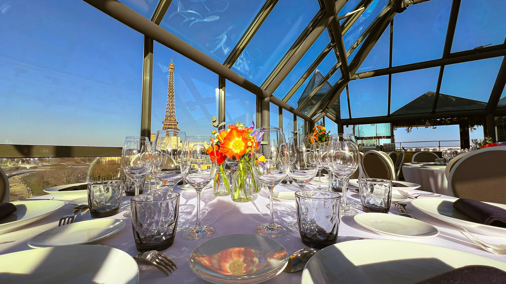 Dejeuner rooftop paris grenelle